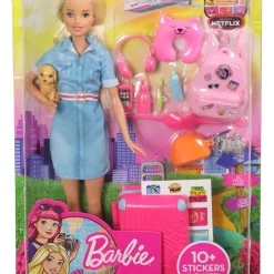 Barbie Reise Puppe (blond) Mit Zubehör, Anziehpuppe, Modepuppe, Barbie Urlaub -Barbie Verkaufsladen 576270a76d1123d12199536ed7c090c4