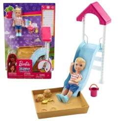 Barbie "Skipper Babysitters Inc." Storytelling Spielset Sandkasten Mit Rutsche Und Baby Puppe -Barbie Verkaufsladen 58b4a40e797ea84b74c965e3583769ef