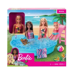 Barbie Pool Spielset Mit Puppe (blond), Anziehpuppe, Barbie Möbel, Barbie Zubehör -Barbie Verkaufsladen 5d42c7de2e2b80f92ebf447c499ecf50