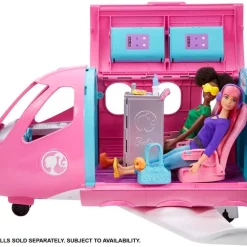 Barbie Reise Traumflugzeug Verwandelbares Spielset Mit Puppe Und Mehr Als 15 Reisebezogenen Zubehörteilen -Barbie Verkaufsladen 5e12fd43ba456e4c15bd0d41275d0e6e