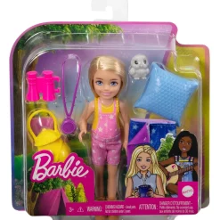 Barbie "It Takes Two Camping" Chelsea Puppe Inkl. Tier & Zubehör -Barbie Verkaufsladen 67f2fe7bd8f007f0688899571e765763