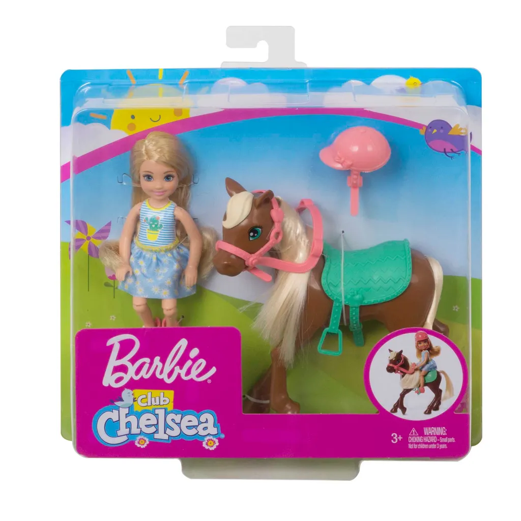 Barbie Chelsea Puppe & Pony (blond) 6 Barbie Chelsea Puppe & Pony (blond) – Bild 4