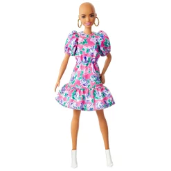 Barbie Fashionistas Puppe (mit Glatze) Im Blumenkleid, Anziehpuppe, Modepuppe -Barbie Verkaufsladen 6eaf41f434cc2d7bccbf859377ffbace