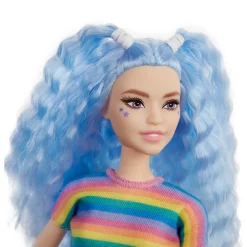 Barbie Fashionistas Puppe (blaue Haare) Im Regenbogen-Shirt Und Rock 14 Barbie Fashionistas Puppe (blaue Haare) Im Regenbogen-Shirt Und Rock -Barbie Verkaufsladen 6f315ddf26bbe56d18c566f7bcedb27e