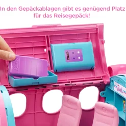 Barbie Reise Traumflugzeug Verwandelbares Spielset Mit Puppe Und Mehr Als 15 Reisebezogenen Zubehörteilen -Barbie Verkaufsladen 725dc3d02d09fbd40d291b5d58d267b6