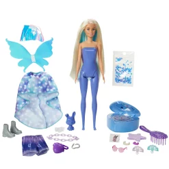 Barbie Color Reveal Puppe & Haustier, Fantasy Fashion Fee -Barbie Verkaufsladen 7a80ad45f429ea5e30ef393924442071