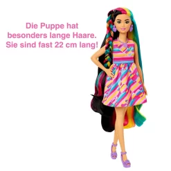 Barbie Totally Hair Puppe (schwarze/bunte Haare) Inkl. Styling-Zubehör 11 Barbie Totally Hair Puppe (schwarze/bunte Haare) Inkl. Styling-Zubehör -Barbie Verkaufsladen 7bfea567c1ca13729a48f786397e4440