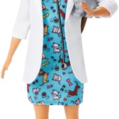 Barbie Tierärztin Puppe (brünett) Mit Katze, Anziehpuppe, Karriere-Barbie -Barbie Verkaufsladen 8203df10f75166990eb765d31a97dbaf