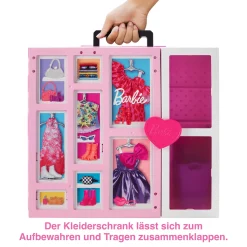 Barbie Traum-Kleiderschrank Mit Puppe (blond), Zubehör & Kleidung -Barbie Verkaufsladen 8580565ff3a722364f257a574e6d3118