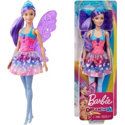 Barbie Dreamtopia Fee (lila Haare) Puppe Mit Flügeln, Anziehpuppe, Modepuppe -Barbie Verkaufsladen 87b77172bf746f9c3d0974aff1e19577