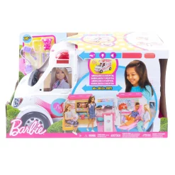 Barbie Krankenwagen 2-in-1 Spielset Mit Licht & Geräuschen, Barbie Krankenhaus -Barbie Verkaufsladen 8ade8f4375897c68b5ad5fef95db11dc