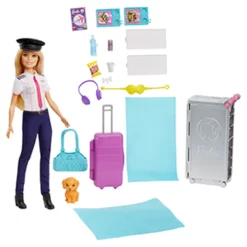 Barbie Reise Traumflugzeug Verwandelbares Spielset Mit Puppe Und Mehr Als 15 Reisebezogenen Zubehörteilen -Barbie Verkaufsladen 912358dbbf683d09478d6982caeb4f15