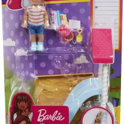 Barbie "Skipper Babysitters Inc." Storytelling Spielset Sandkasten Mit Rutsche Und Baby Puppe -Barbie Verkaufsladen 93a35ea43c8fa215b83801fde94acaa5