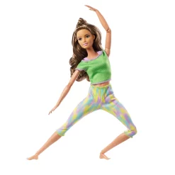 Barbie Made To Move Puppe (brünett) Im Grünen Yoga Outfit -Barbie Verkaufsladen 9938f0d5f98dad39359a6f9671d12e6e