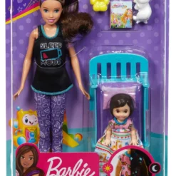 Barbie Skipper Babysitters Inc. Puppen Und Schlafenszeit Spielset