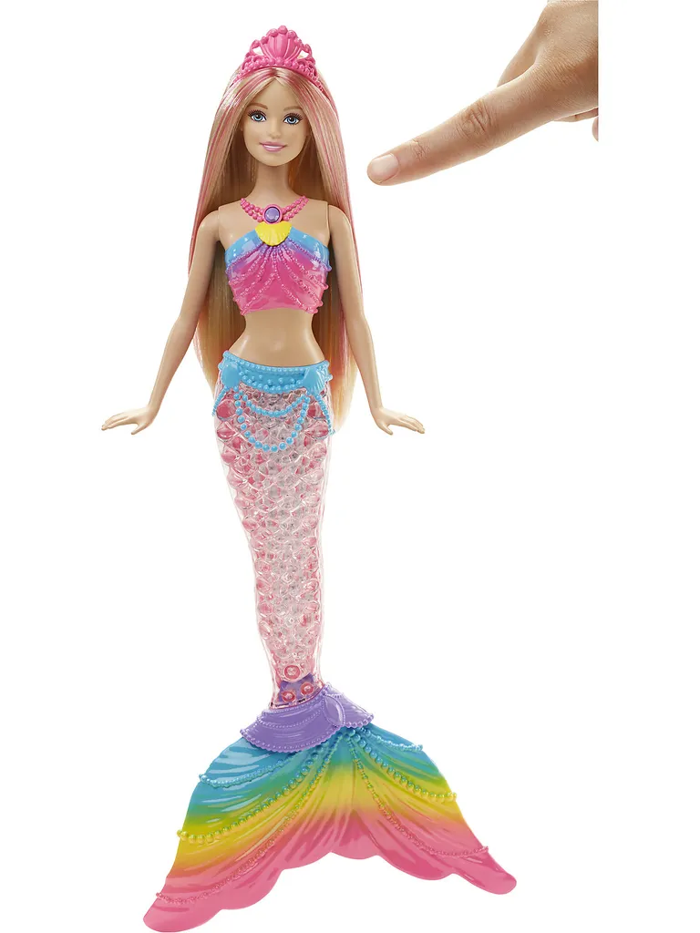 Barbie Dreamtopia Regenbogenlicht-Meerjungfrau Puppe (blond) 16 Barbie Dreamtopia Regenbogenlicht-Meerjungfrau Puppe (blond) – Bild 14