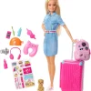 Barbie Reise Puppe (blond) Mit Zubehör, Anziehpuppe, Modepuppe, Barbie Urlaub -Barbie Verkaufsladen b656069cb50b5f63b7a573647ae6eda3