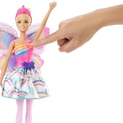 Barbie Dreamtopia Regenbogen-Königreich Magische Flügel-Fee Puppe (blond) -Barbie Verkaufsladen b6d4b95c65d5bc39bb2c7275812a326e