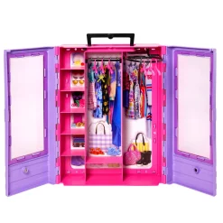Barbie Fashionistas Kleiderschrank, 6 Kleiderbügel, Für Kinder Ab 3 Jahren -Barbie Verkaufsladen b79ec60770d96bcf31d74f651bae8ee3
