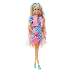 Barbie Totally Hair Puppe (blond/bunte Haare) Inkl. Styling-Zubehör -Barbie Verkaufsladen baf73c3d7476a8e1720516188ba31920