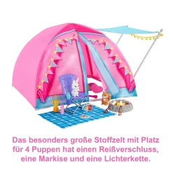 Barbie Camping Zelt Spielset Mit 2 Puppen & Zubehör -Barbie Verkaufsladen c1a5f88a4881708bec356d01dd8b3182