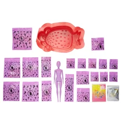 Barbie Color Reveal Schaumspaß-Erdbeere Puppe Mit 25 Überraschungen