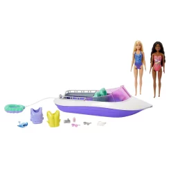 Barbie "Meerjungfrauen Power" Schnell-Boot Und 2 Puppen, Spielset