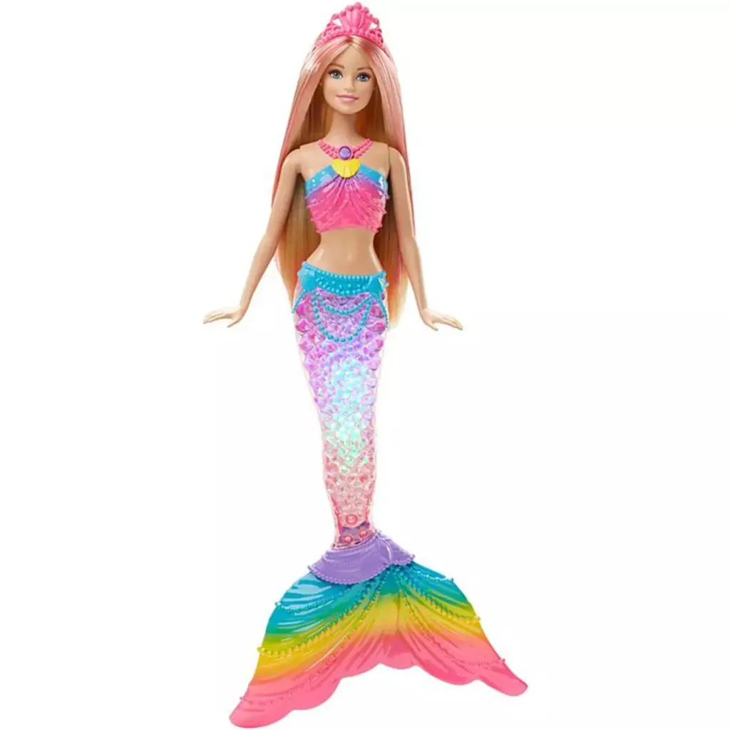 Barbie Dreamtopia Regenbogenlicht-Meerjungfrau Puppe (blond) 3 Barbie Dreamtopia Regenbogenlicht-Meerjungfrau Puppe (blond)