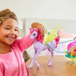 Barbie Dreamtopia Prinzessin Puppe, Pegasus Und Kutsche -Barbie Verkaufsladen c8ca86aec184007806a3ac8b5ae44573