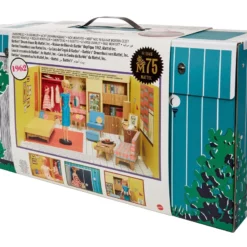 Barbie Signature Mattel 75th Anniversary Retro Traumvilla 1962 Mit Puppe