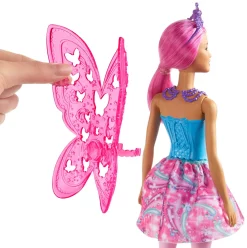 Barbie Dreamtopia Fee (pinke Haare) Puppe Mit Flügeln, Anziehpuppe, Modepuppe -Barbie Verkaufsladen ce4de2dfecfde8a260a599da3ea34e73