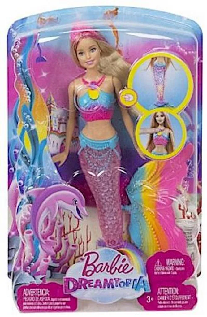 Barbie Dreamtopia Regenbogenlicht-Meerjungfrau Puppe (blond) 20 Barbie Dreamtopia Regenbogenlicht-Meerjungfrau Puppe (blond) – Bild 18