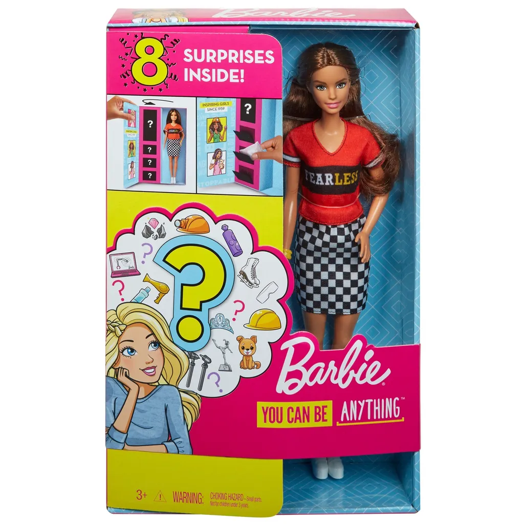 Barbie Karriere Puppe (brünett) Mit Überraschungs-Moden Und Accessoires 10 Barbie Karriere Puppe (brünett) Mit Überraschungs-Moden Und Accessoires – Bild 8