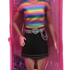 Barbie Fashionistas Puppe (blaue Haare) Im Regenbogen-Shirt Und Rock 13 Barbie Fashionistas Puppe (blaue Haare) Im Regenbogen-Shirt Und Rock -Barbie Verkaufsladen dad9b750b6307f6644368f5d723b3129
