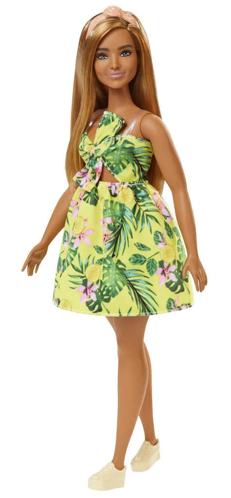 Barbie Fashionistas Puppe Im Hawaii Kleid 4 Barbie Fashionistas Puppe Im Hawaii Kleid – Bild 2