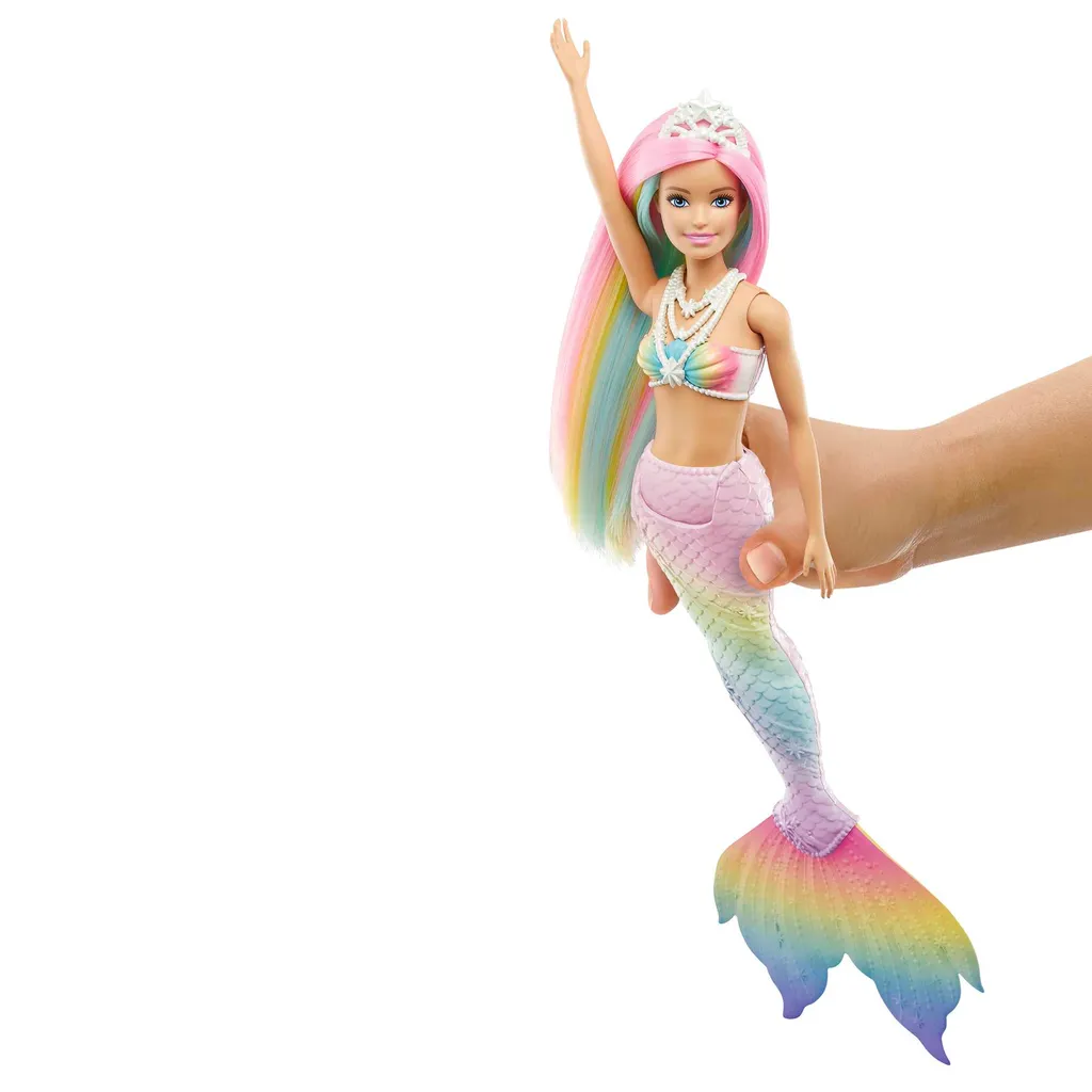 Barbie Dreamtopia Regenbogenzauber Meerjungfrau Puppe Mit Farbwechsel 6 Barbie Dreamtopia Regenbogenzauber Meerjungfrau Puppe Mit Farbwechsel – Bild 4