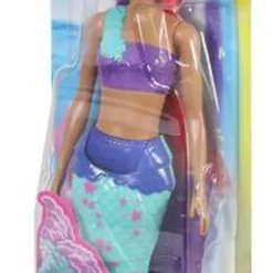 Barbie Dreamtopia Meerjungfrau Puppe (pinkes Und Lilafarbenes Haar), Anziehpuppe -Barbie Verkaufsladen eaf5302a2f316020482822f4f3df08c6