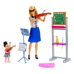 Barbie Musiklehrerin-Puppe (blond) Und Spielset -Barbie Verkaufsladen f85e8966ea6d2ed7d016abb699d97008