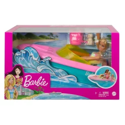 Barbie Boot-Spielset Mit Puppe Inkl. Haustier Hündchen Und Zubehör -Barbie Verkaufsladen f9b77117badf9e7d33d54eb467d75b3b