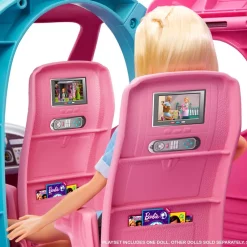 Barbie Reise Traumflugzeug Verwandelbares Spielset Mit Puppe Und Mehr Als 15 Reisebezogenen Zubehörteilen -Barbie Verkaufsladen fd18d61e70b425f9649c2511a8a93750