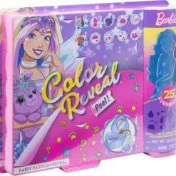 Barbie Color Reveal Puppe & Pet Fantasy Fashion Fairy