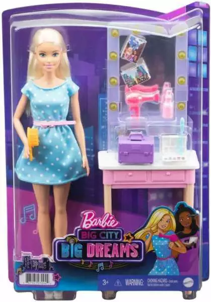 Barbie Big City Big Dreams Malibu Schminktisch Spielset Mit Puppe 7 Barbie Big City Big Dreams Malibu Schminktisch Spielset Mit Puppe -Barbie Verkaufsladen