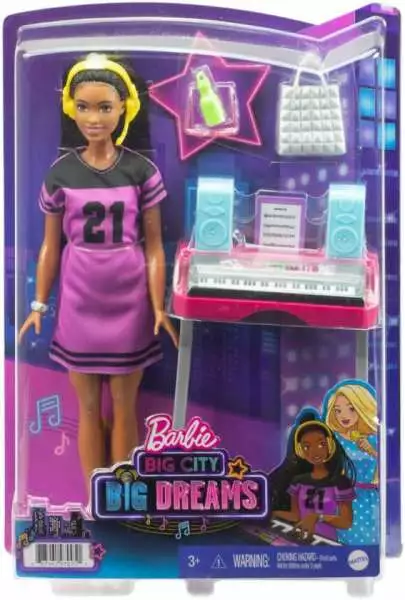 Barbie Big City Big Dreams Brooklyn Aufnahmestudio Spielset Mit Puppe 3 Barbie Big City Big Dreams Brooklyn Aufnahmestudio Spielset Mit Puppe