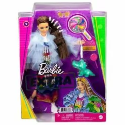 Barbie Extra Puppe Im Regenbogenkleid