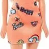 Chic Barbie Im Orangen Kleid Mit Prints -Barbie Verkaufsladen Barbie FJF14 Chic Puppe im Orangen Kleid mit Prints 01 600x600